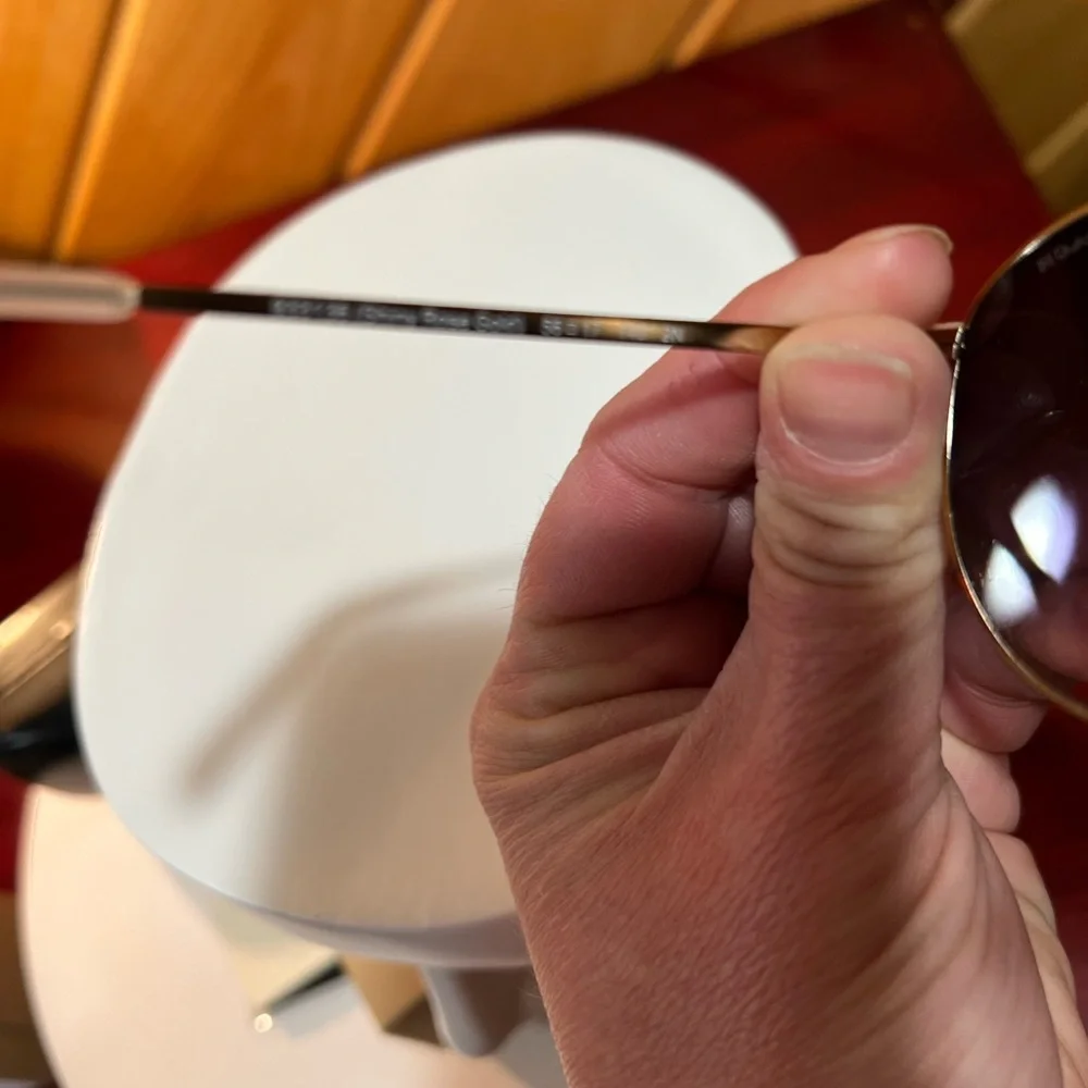 COACH NWT Lia Round Violet Gradient Sunglasses - Picture 4 of 9